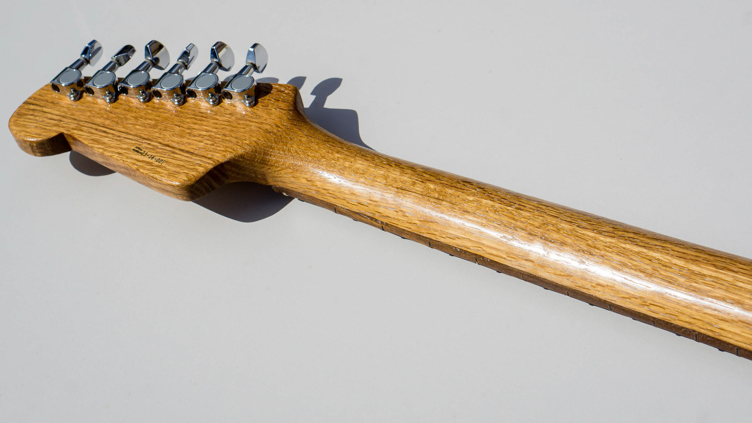 Making An Electric Guitar from Oak (part 9 of 9) Rag 'n' Bone Brown